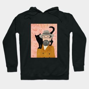 Henri and Puce Hoodie